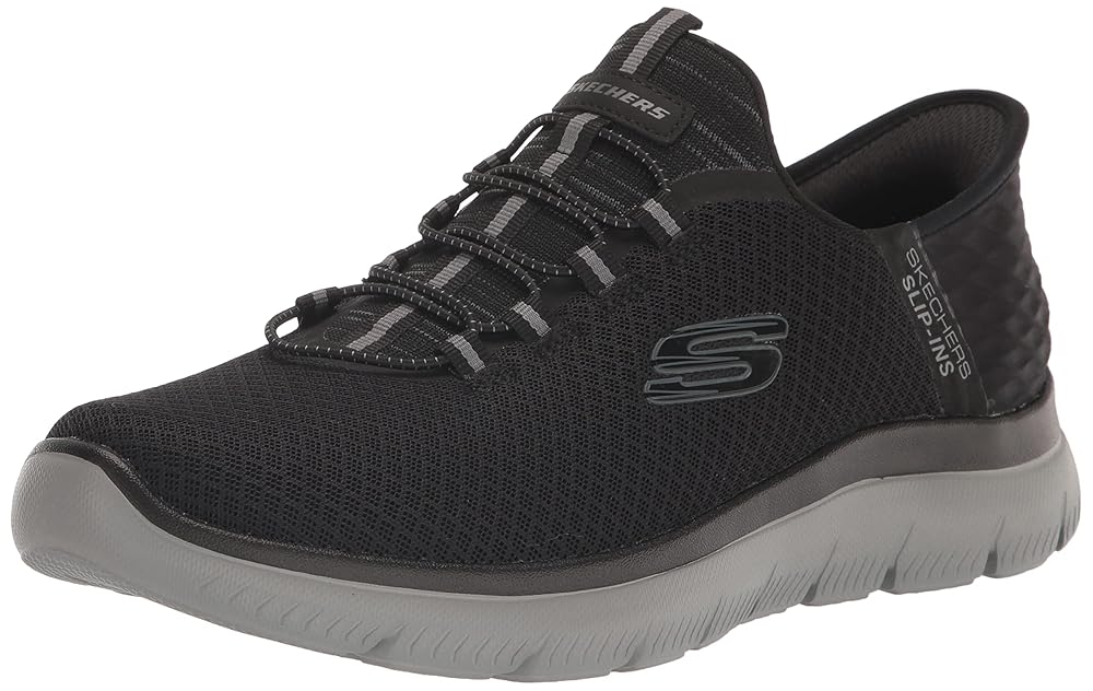 Skechers Males’s Arms-Free Slip-On Summits Excessive Vary Sneakers